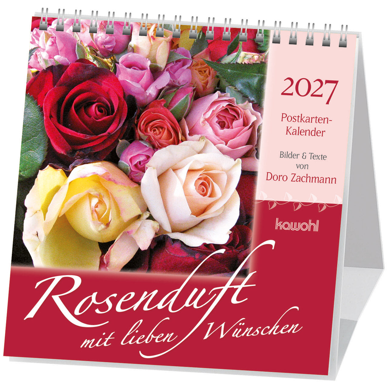 fontis-kalender-rosenduft-mit-lieben-w-nschen-2027-postkarten image 1