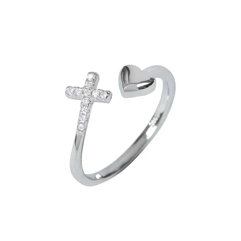 fontis-geschenke-kreuz-herz-ring-sterlingsilber-925-mit-zirkonia image 1