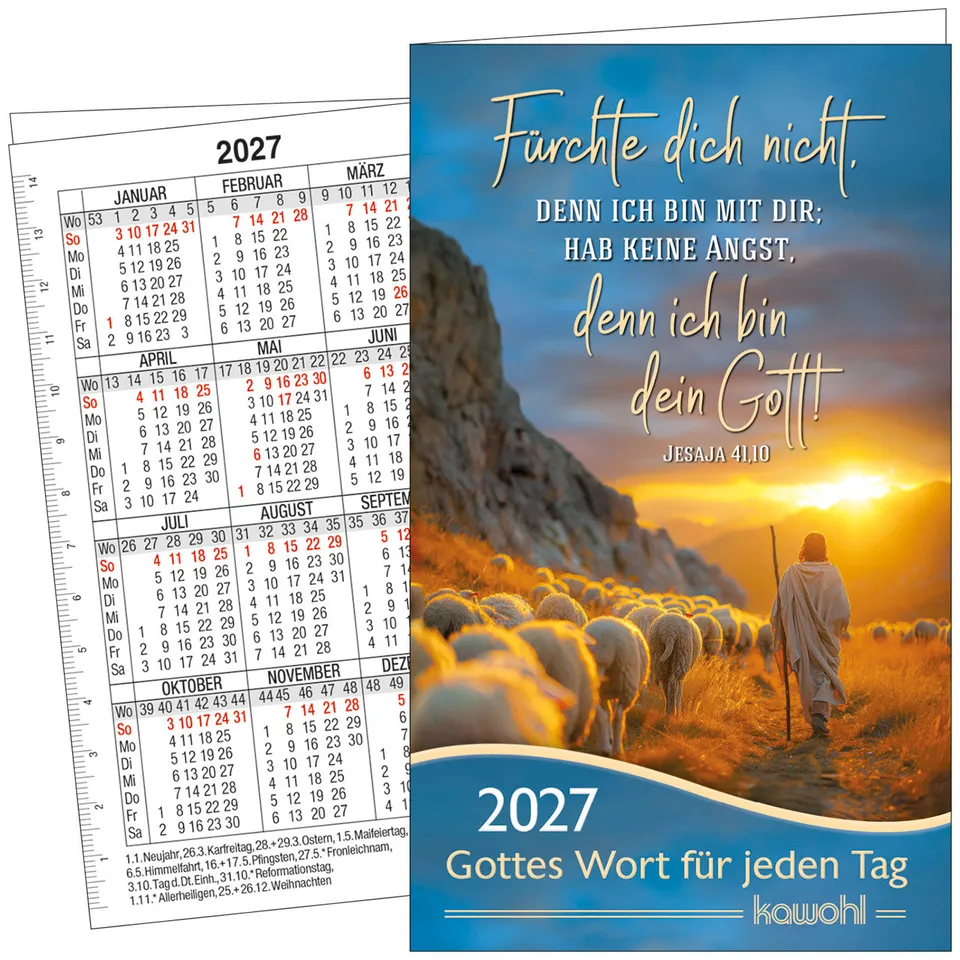 fontis-kalender-gottes-wort-f-r-jeden-tag-2027-terminer-heft-bibelworte image 1