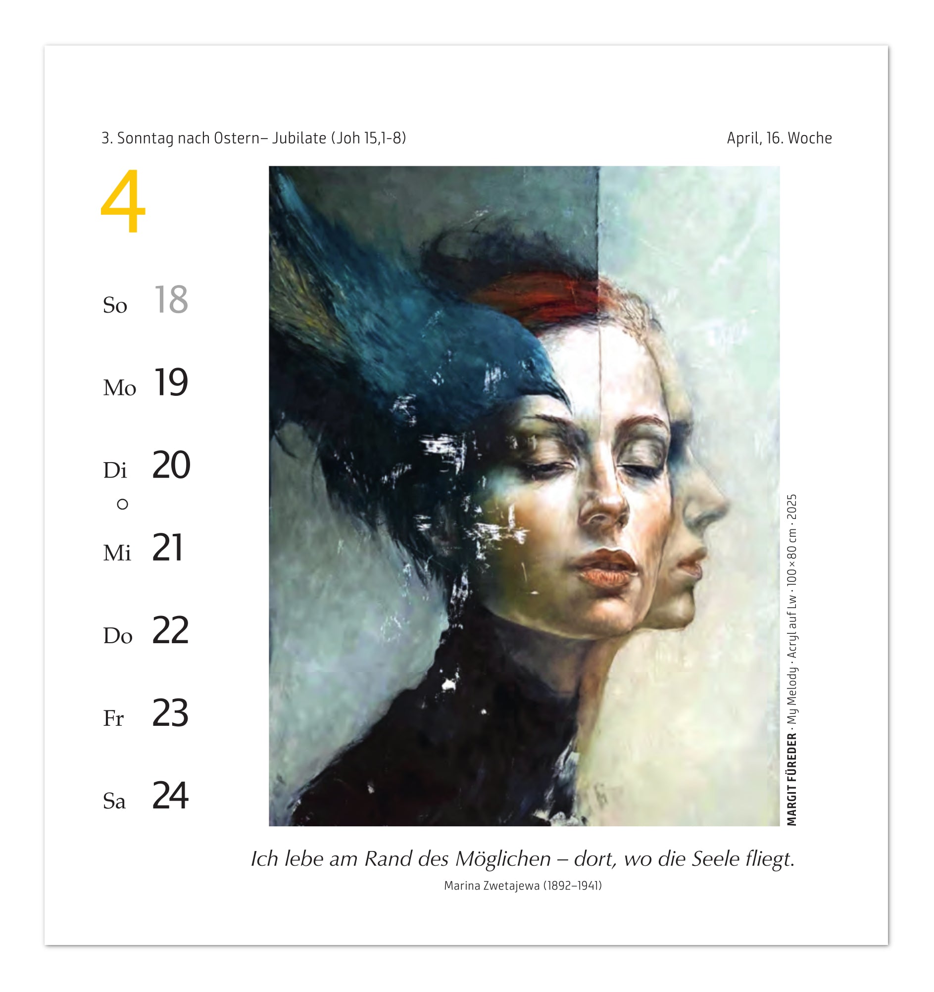frauen-kalender-2027-wochen-aufstellkalender-bilder-postkarten image 4