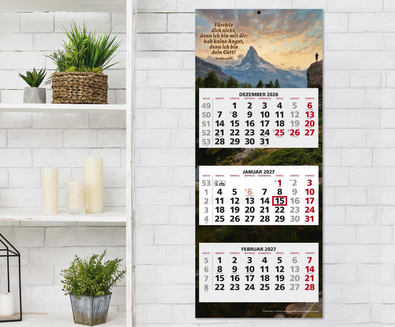 fontis-kalender-f-rchte-dich-nicht-3-monatsplaner-2027 image 2