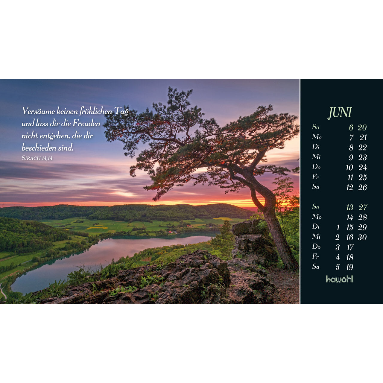 fontis-kalender-sehnsucht-nach-unendlichkeit-2027-postkartenkalender-natur image 8