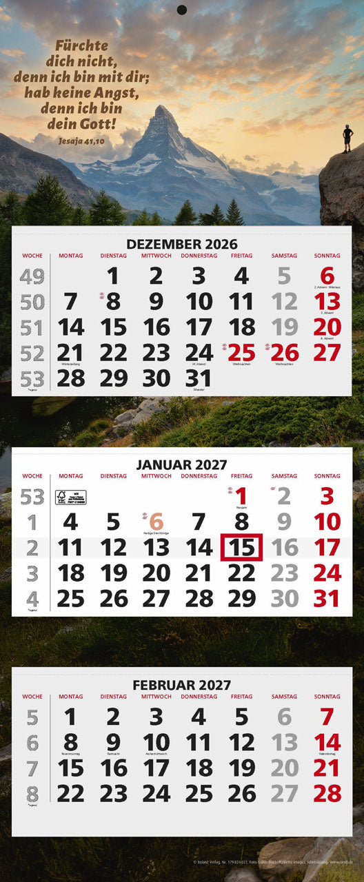 fontis-kalender-f-rchte-dich-nicht-3-monatsplaner-2027 image 3