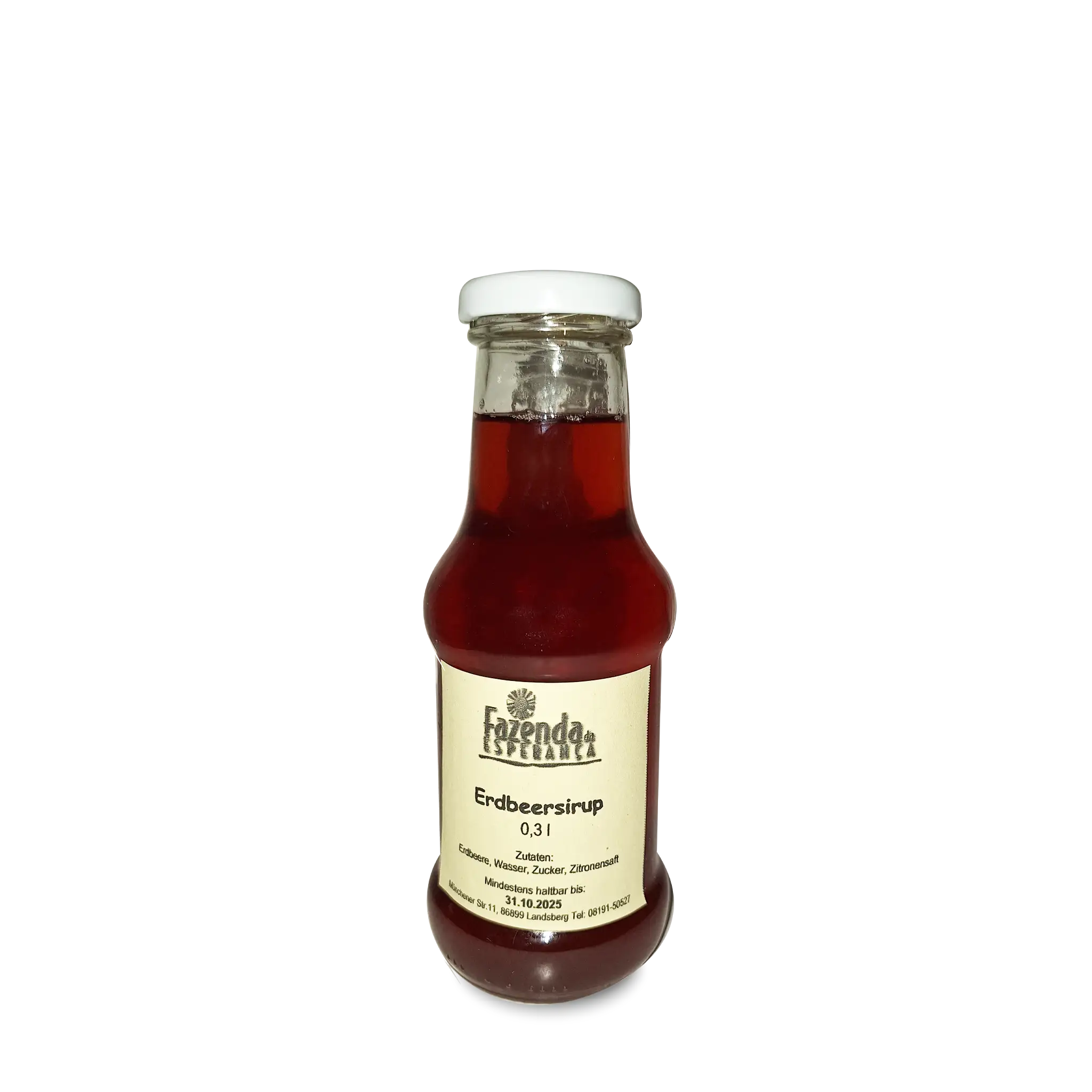 bonifatiuswerk-erdbeersirup-300-ml-mit-zitronensaft image 1