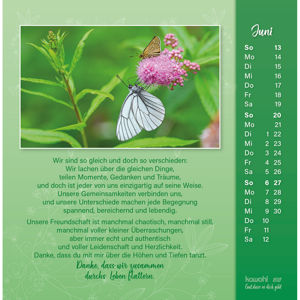 fontis-kalender-gut-dass-es-dich-gibt-2027-postkartenkalender image 8