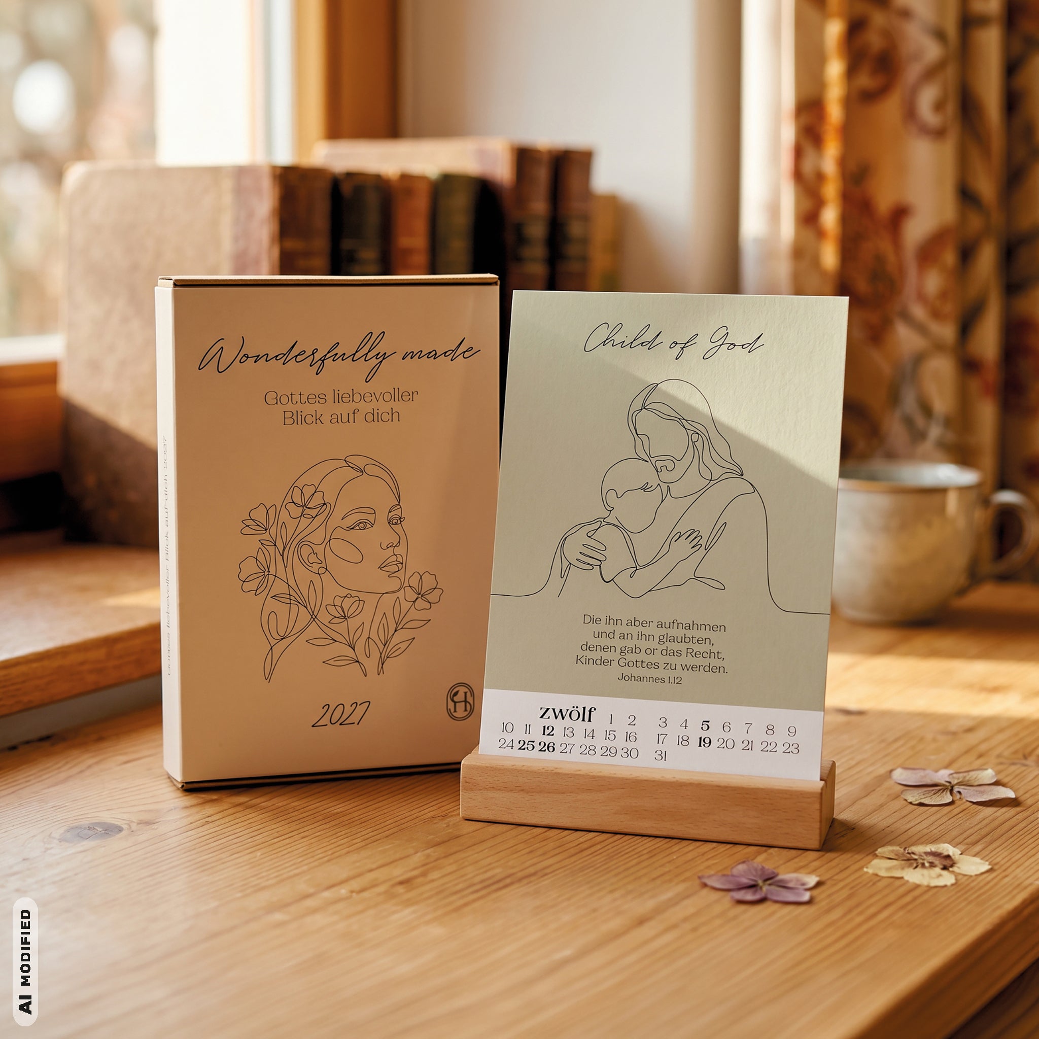 fontis-kalender-wonderfully-made-2027-postkartenkalender-identit-t image 2