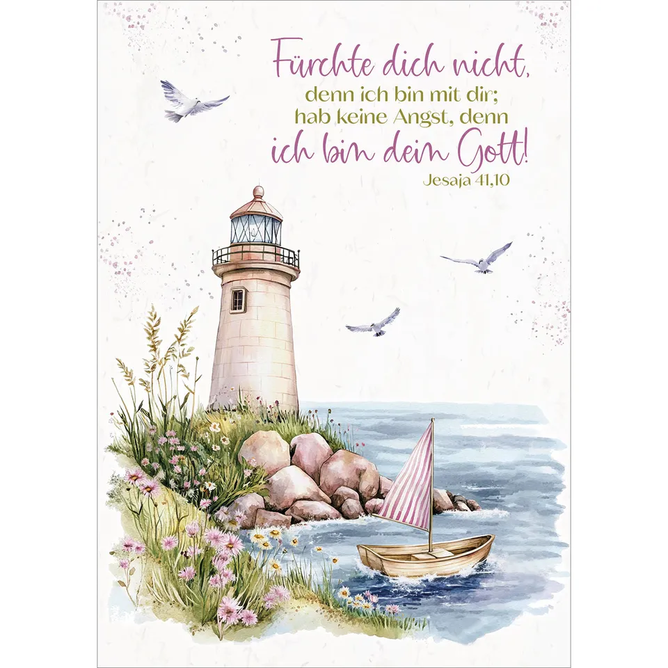fontis-papeterie-f-rchte-dich-nicht-grafik-postkarten-4er-jahreslosung image 1
