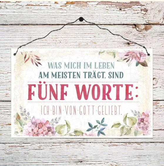 fontis-geschenke-holzschild-ich-bin-von-gott-geliebt-21x13-cm image 1