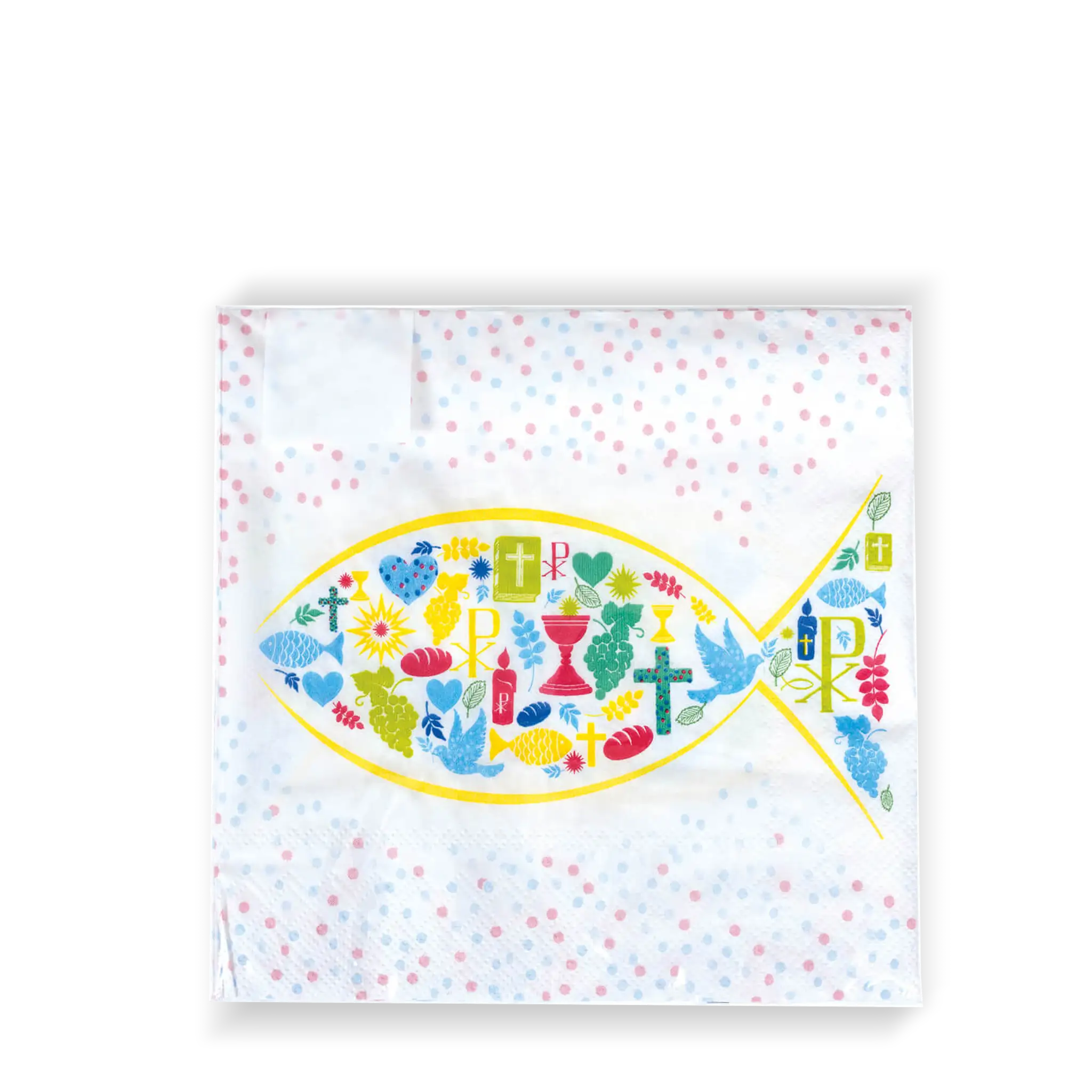 bonifatiuswerk-servietten-mit-fisch-symbol-servietten-20-st-ck-33x33-cm image 1