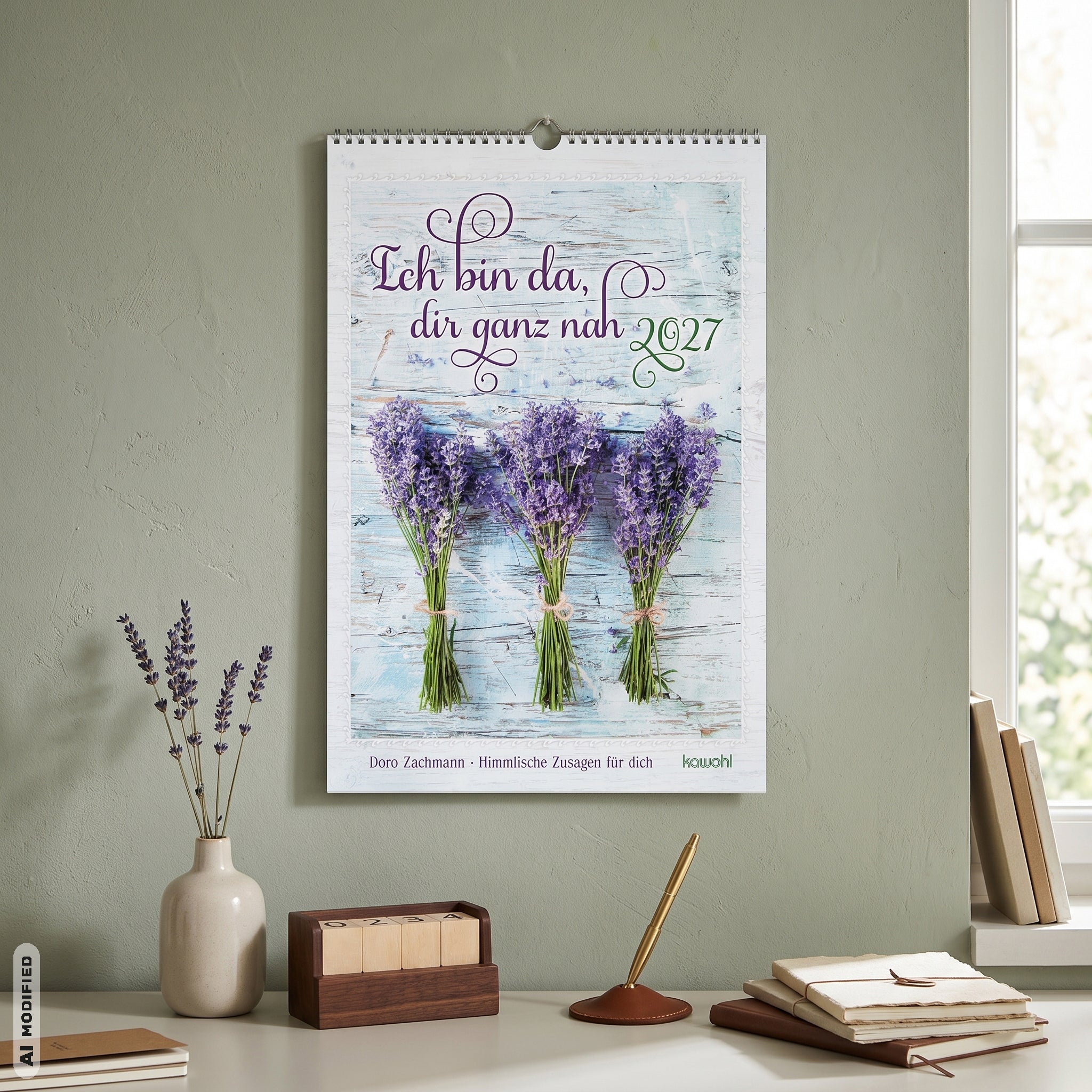 fontis-kalender-ich-bin-da-dir-ganz-nah-2027-wandkalender image 2