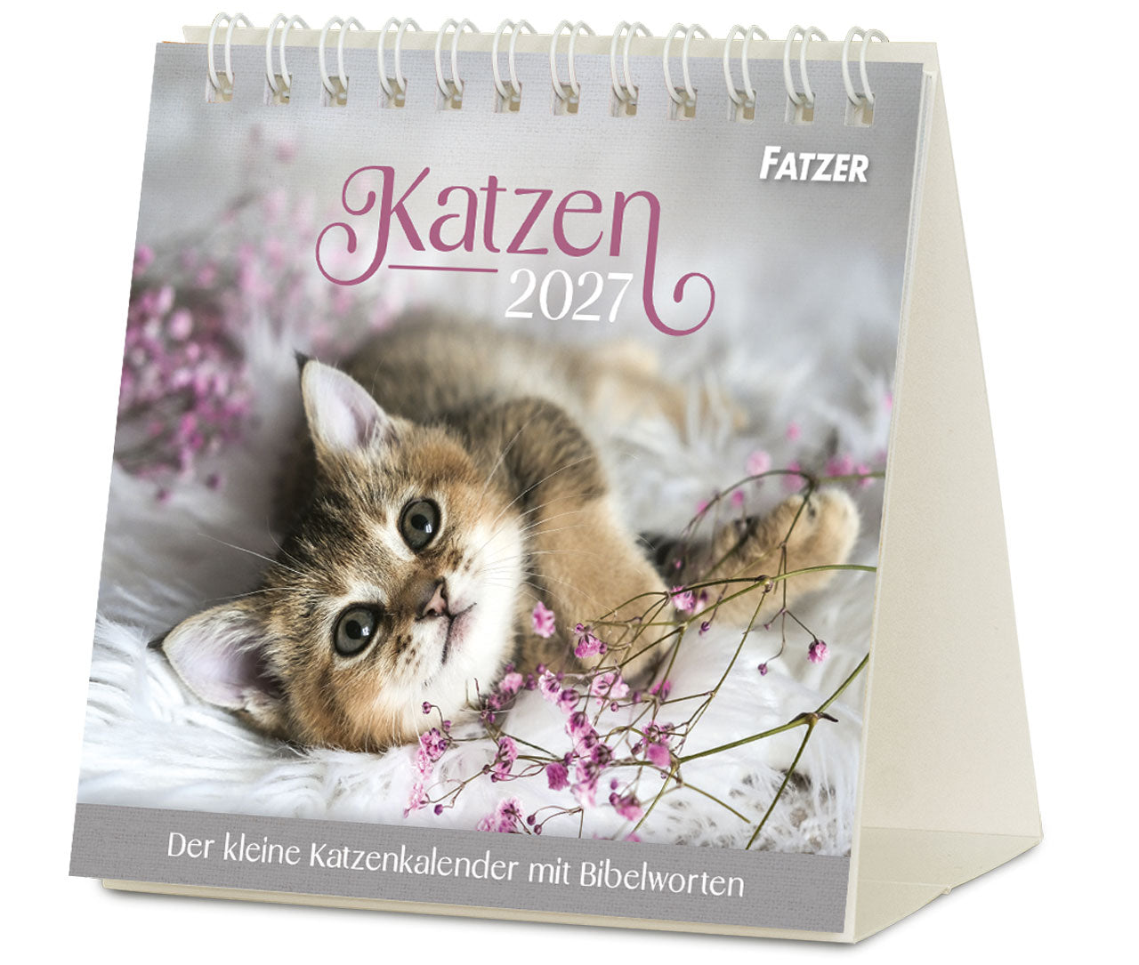fontis-katzen-2027-aufstellkalender-tischkalender-bibelverse image 1