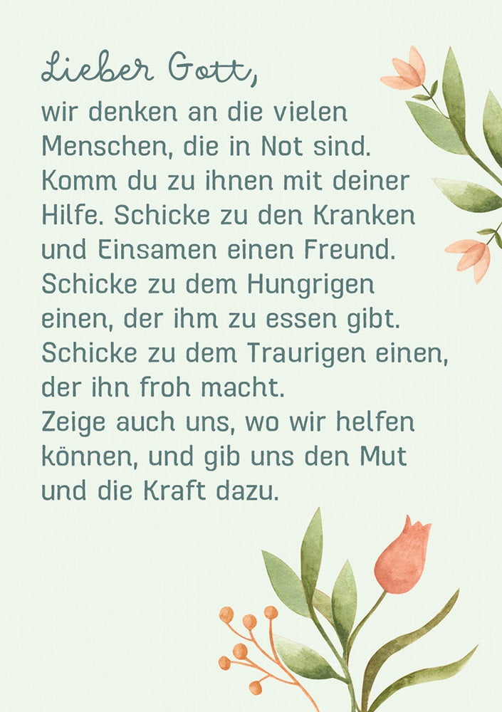 meine-ersten-gebete-k-rtchen-a7-holzaufsteller-taufe image 6