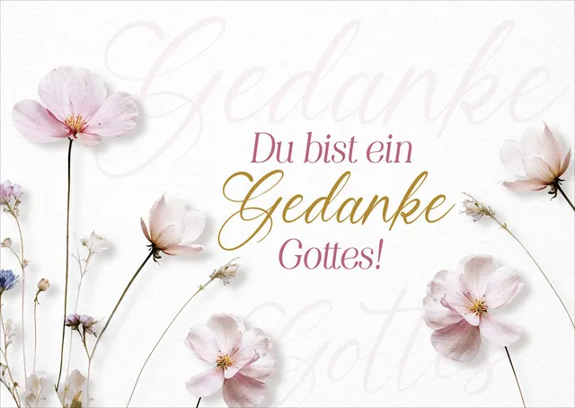 fontis-papeterie-du-bist-ein-gedanke-gottes-postkarten-12er-set image 1