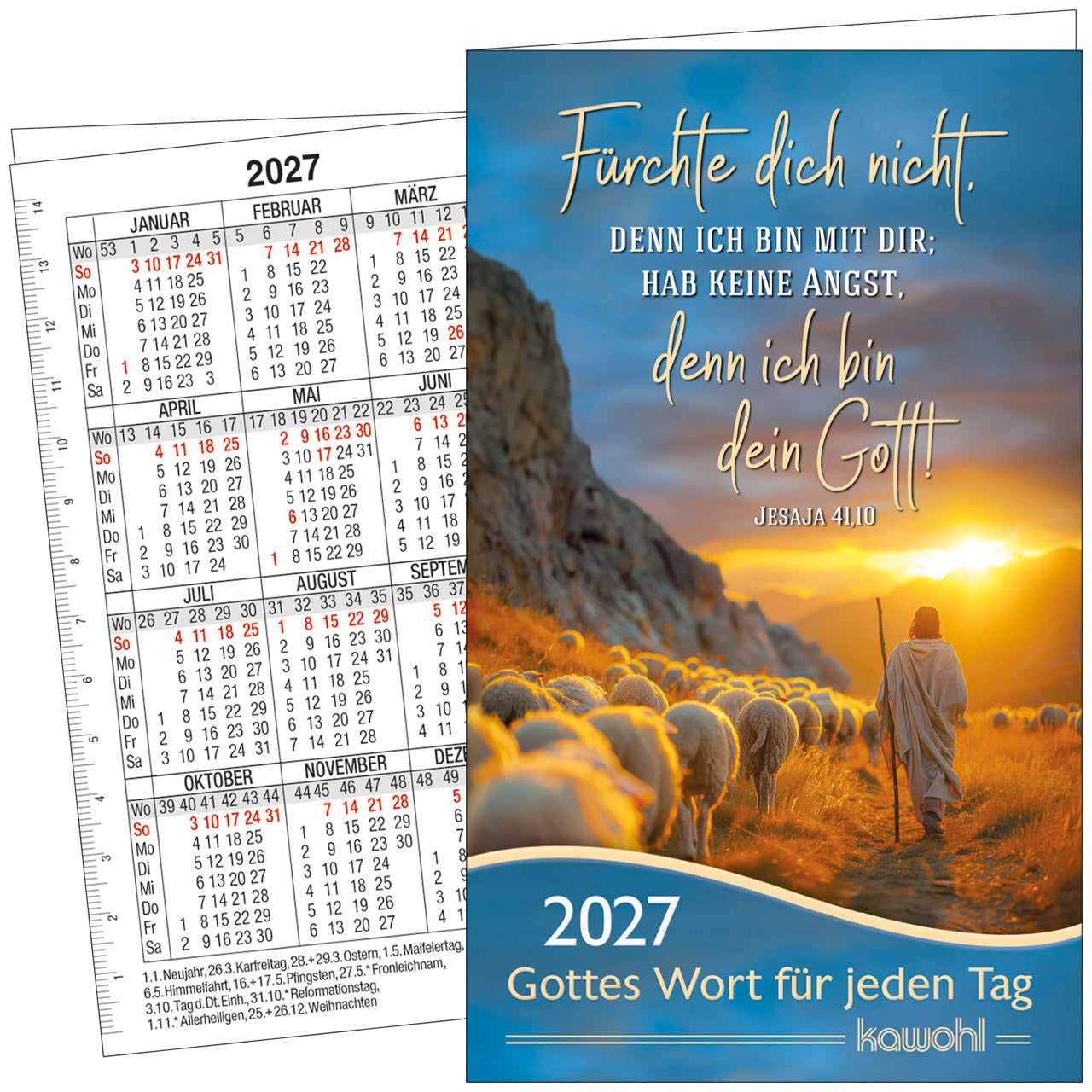 fontis-kalender-gottes-wort-f-r-jeden-tag-2027-terminer-heft-bibelworte image 1