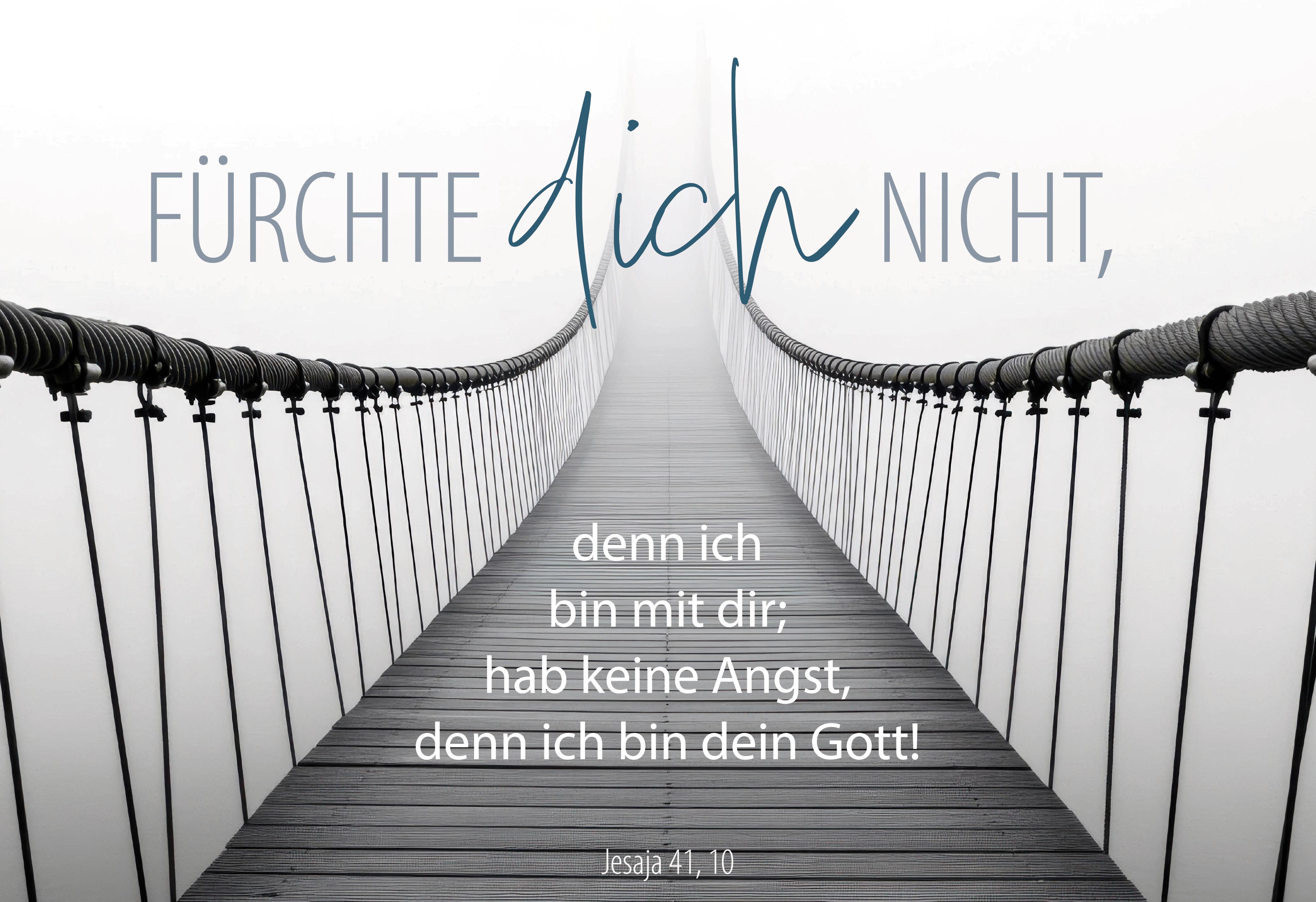 fontis-papeterie-f-rchte-dich-nicht-br-cke-lesezeichen-10er-2027 image 1
