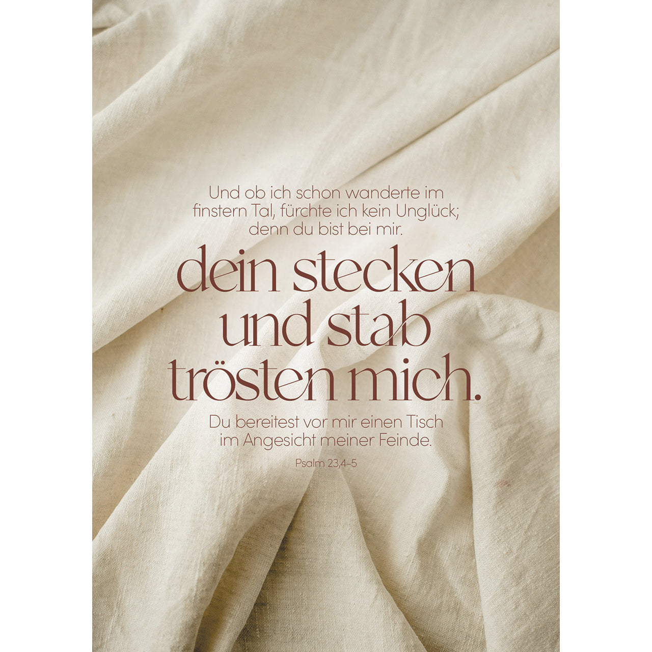 fontis-papeterie-dein-stecken-und-stab-postkarten-4er-psalm-23 image 1