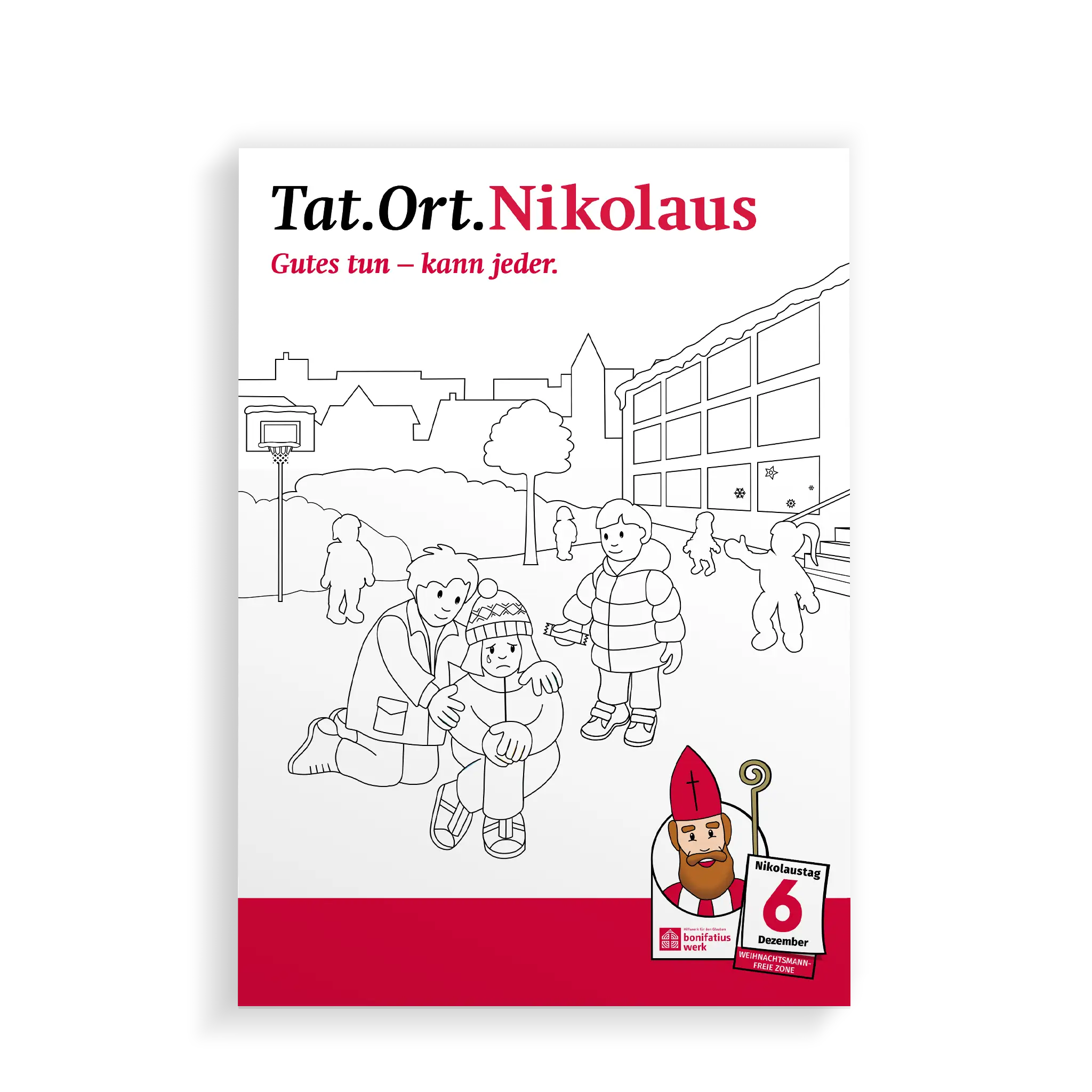 bonifatiuswerk-tat-ort-nikolaus-malbogen-ausmalbogen-din-a4-30-blatt image 2