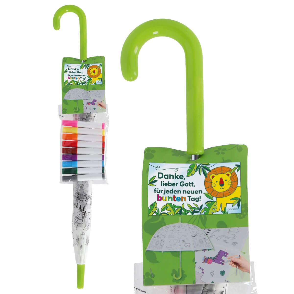 fontis-danke-lieber-gott-kinder-regenschirm-zum-ausmalen-stifte image 2