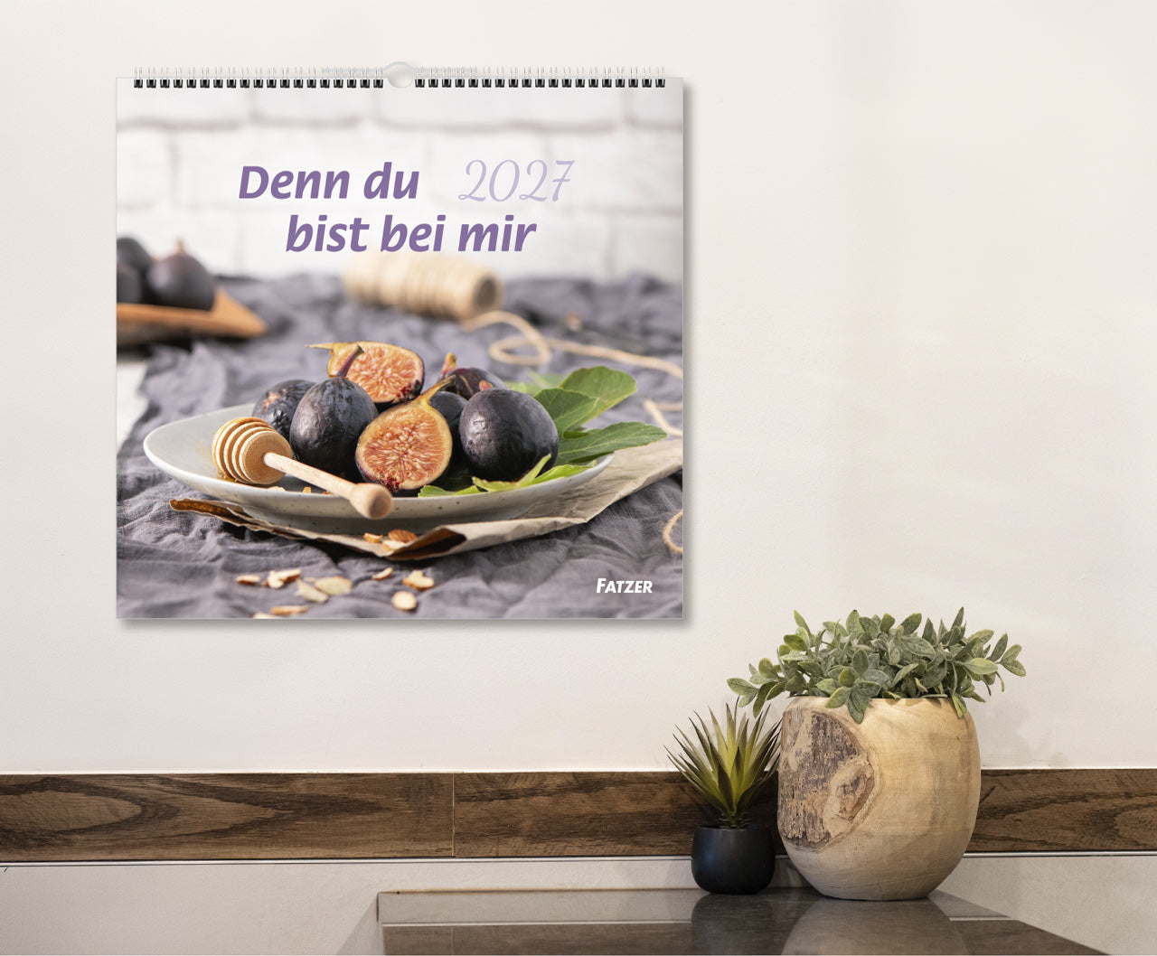 fontis-denn-du-bist-bei-mir-2027-wandkalender-gro-druck-landleben image 2