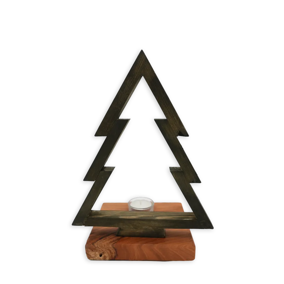 bonifatiuswerk-tannenbaum-teelichthalter-holz-21-5-cm image 1